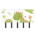 thumbnail image 1 of Dinosaur and Kiwi Mail Holder Organizer Wall Mount with Shelf Key Holder Key Rack with 5 Key Hooks for Wall Decorative, 1 of 6