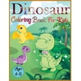 thumbnail image 1 of Dinosaur coloring book for kids ages 4-8: Amazing Dino Coloring Book For Children Color & Create Dinosaur Activity Book , (Paperback), 1 of 1