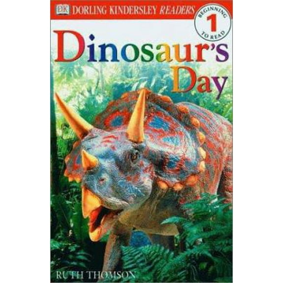 Pre-Owned Dinosaur's Day (Dorling Kindersley Readers, Level 1: Beginning to Read) (Paperback) 0789466341 9780789466341