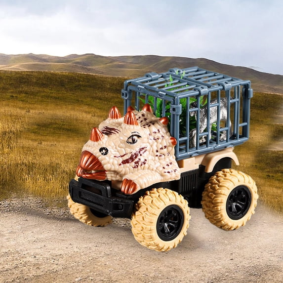 Dinosaur transport vehicle Children's Green Engineering Vehicle Toys Cool Boys Girls Gifts