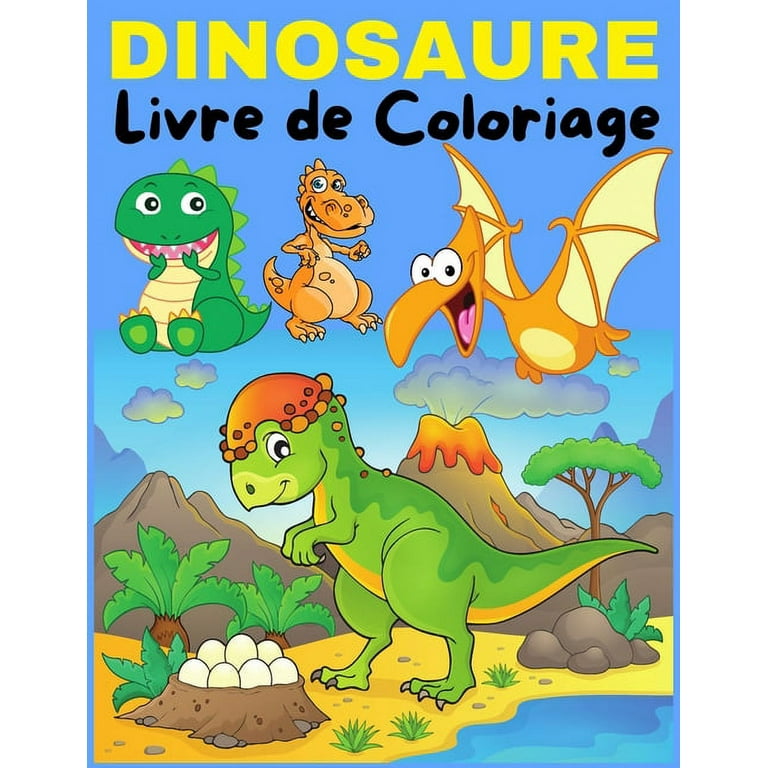 Coloriage magique dinosaure