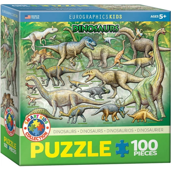 Dinosaurs 100-Piece Puzzle