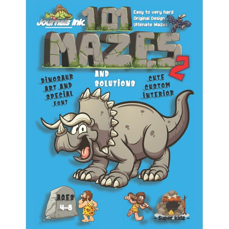 Thanksgiving Maze Book for Kids Ages 4-8: 101 Puzzle Pages. Easy