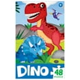 thumbnail image 1 of Dinosaurs 48 Pieces Interlocking Jigsaw Puzzle for Kids, 1 of 6