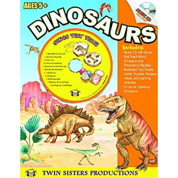 Pre-Owned Dinosaurs 96pg. Workbook & Music CD Set (The Science Series, 8) (Unknown) 1575838966 9781575838960
