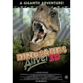thumbnail image 1 of Dinosaurs Alive 3D Movie poster Metal Sign 8inx 12in Metal Print 8x12 Square Adults AB Posters, 1 of 2