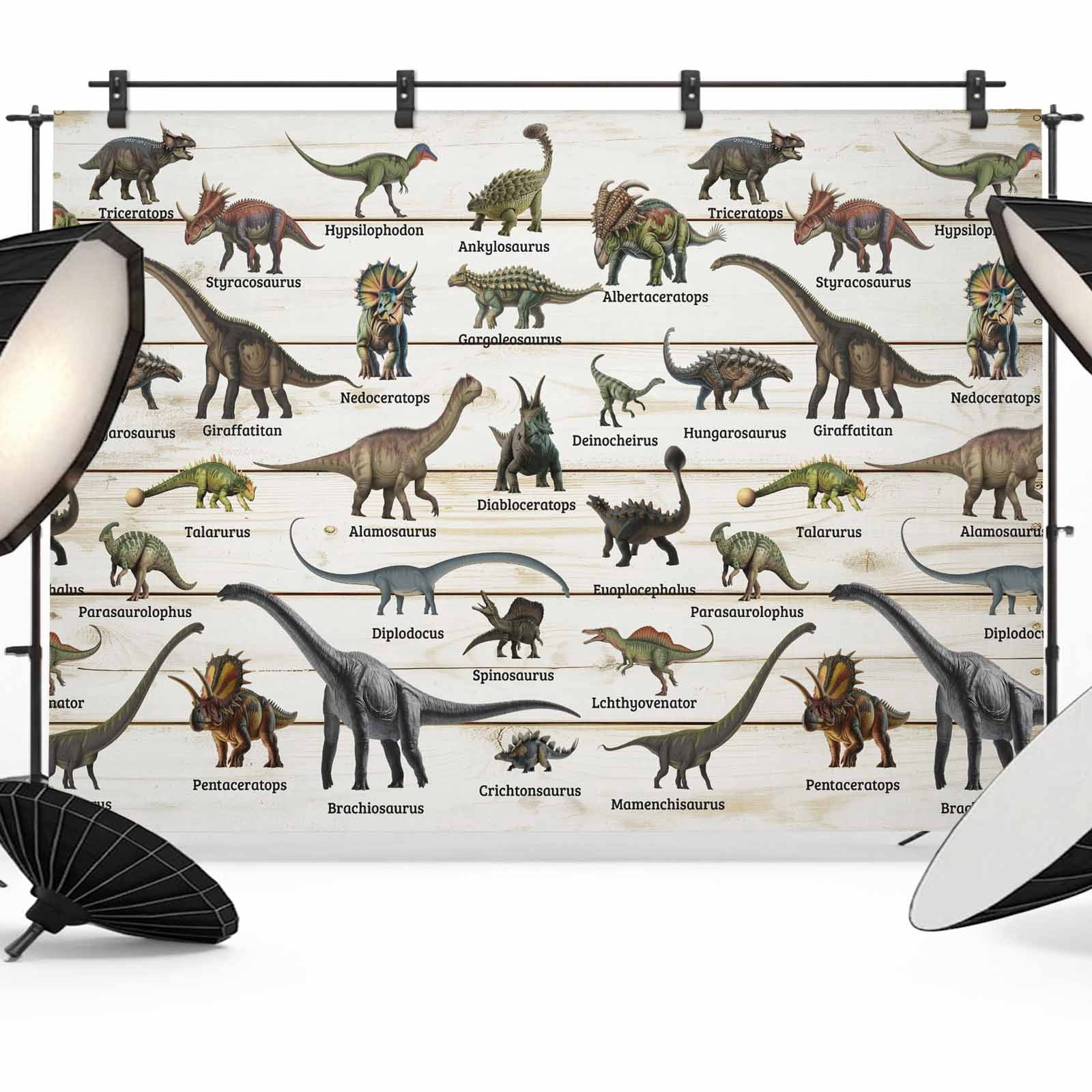 Primitive Backdrop Dinosaurs Backdrop for Photoshoot,Photography Photo Studio Background ...