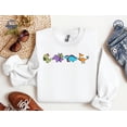 thumbnail image 1 of Dinosaurs Christmas Shirt, Merry Dinomas Sweatshirt, Dinosaur Lover Hoodie, Christmas Vibes, Christmas Gift, Santa Dinosaur, Holiday T-shirt, Adorable Christmas Shirt, 1 of 3