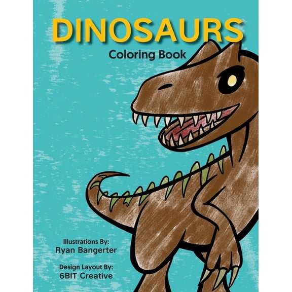 Dinosaurs - Coloring Book, (Paperback)
