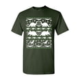 thumbnail image 1 of Dinosaurs Dino Fossils T-Rex Ugly Christmas DT Adult T-Shirt Tee, 1 of 2