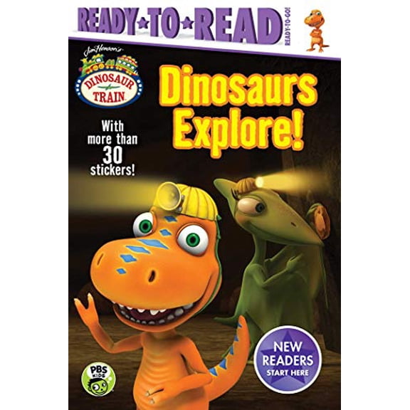 Pre-Owned Dinosaurs Explore!: Ready-To-Read Ready-To-Go! [With More Than 30 Stickers] (Paperback) 1534430377 9781534430372