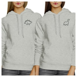 Crazy BFF Hoodies for Best Friends Funny Pullover Sweaters Great Gift Walmart