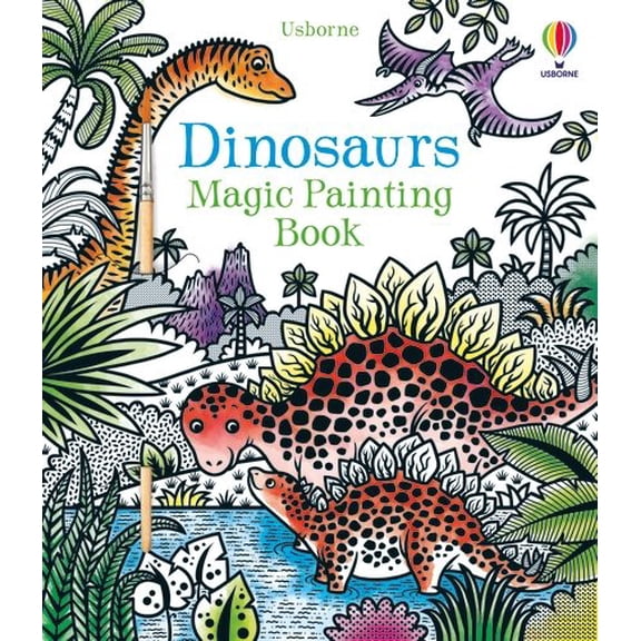 Dinosaurs Magic Painting Book (Paperback)