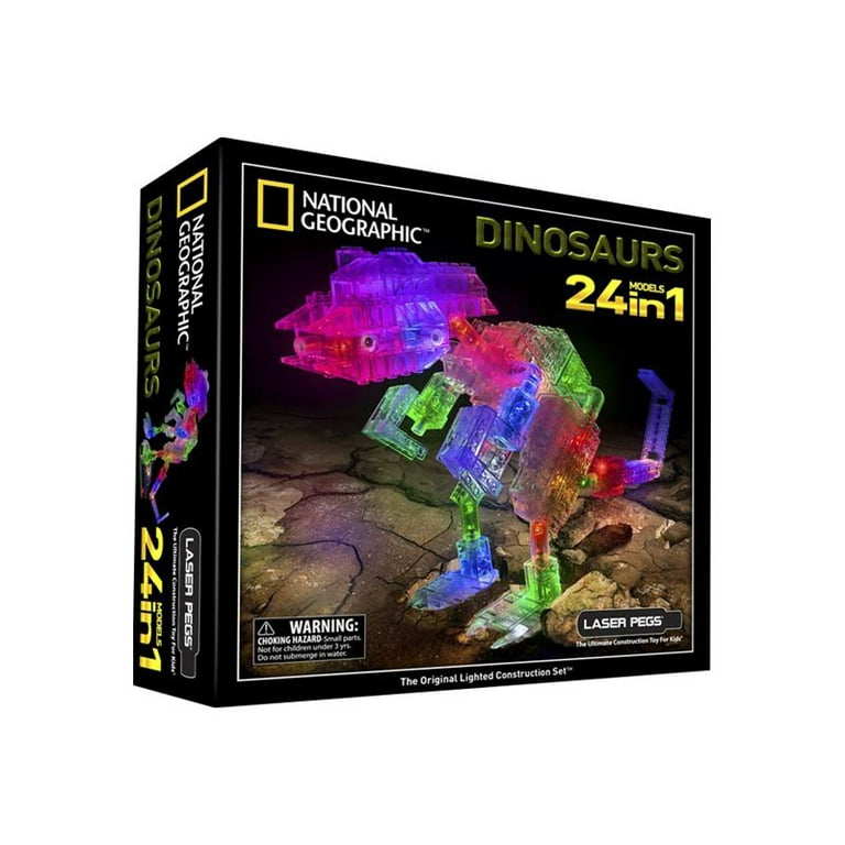Laser Pegs National Geographic Dinosaurs