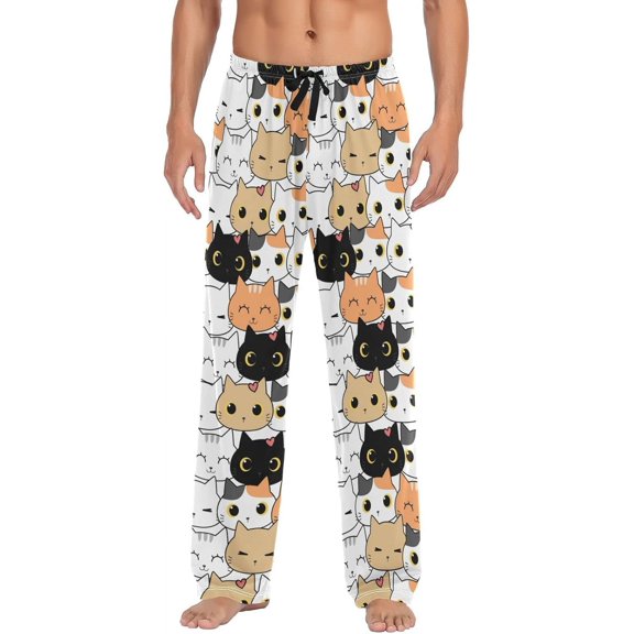 Dinosaurs Pajama Pants Mens Lounge Pants Casual Men Pajama Bottoms with Pockets Drawstring