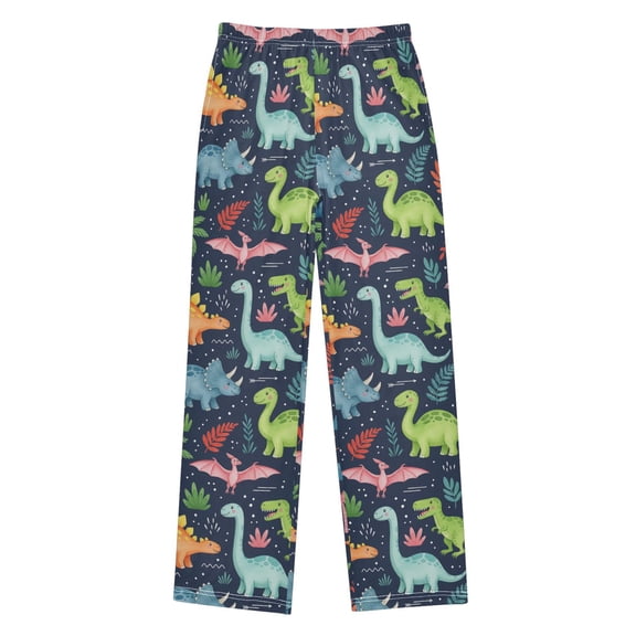Dinosaurs Pajama Pants Soft and Lightweight Elastic Waistband Pajama Pants