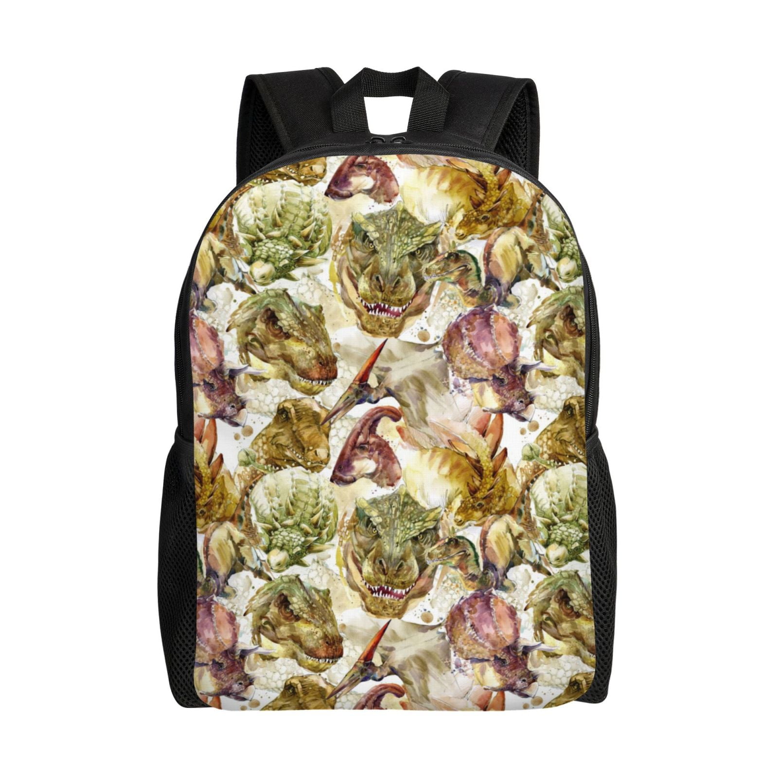 Dinosaurs Prehistoric Animals Travel Backpack for Men Women 15.6 Inch