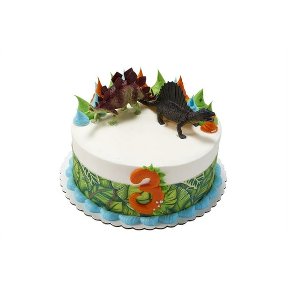 Dinosaurs Round Cake