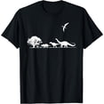 thumbnail image 1 of Dinosaurs Shirt Prehistoric Dinosaur Kids Or Adults Dino Tee Black Medium, 1 of 4
