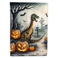 thumbnail image 1 of Dinosaurs Spooky Halloween Garden Flag 11.25 in x 15.5 in, 1 of 8