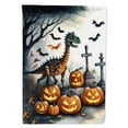 thumbnail image 1 of Dinosaurs Spooky Halloween Garden Flag 11.25 in x 15.5 in, 1 of 5