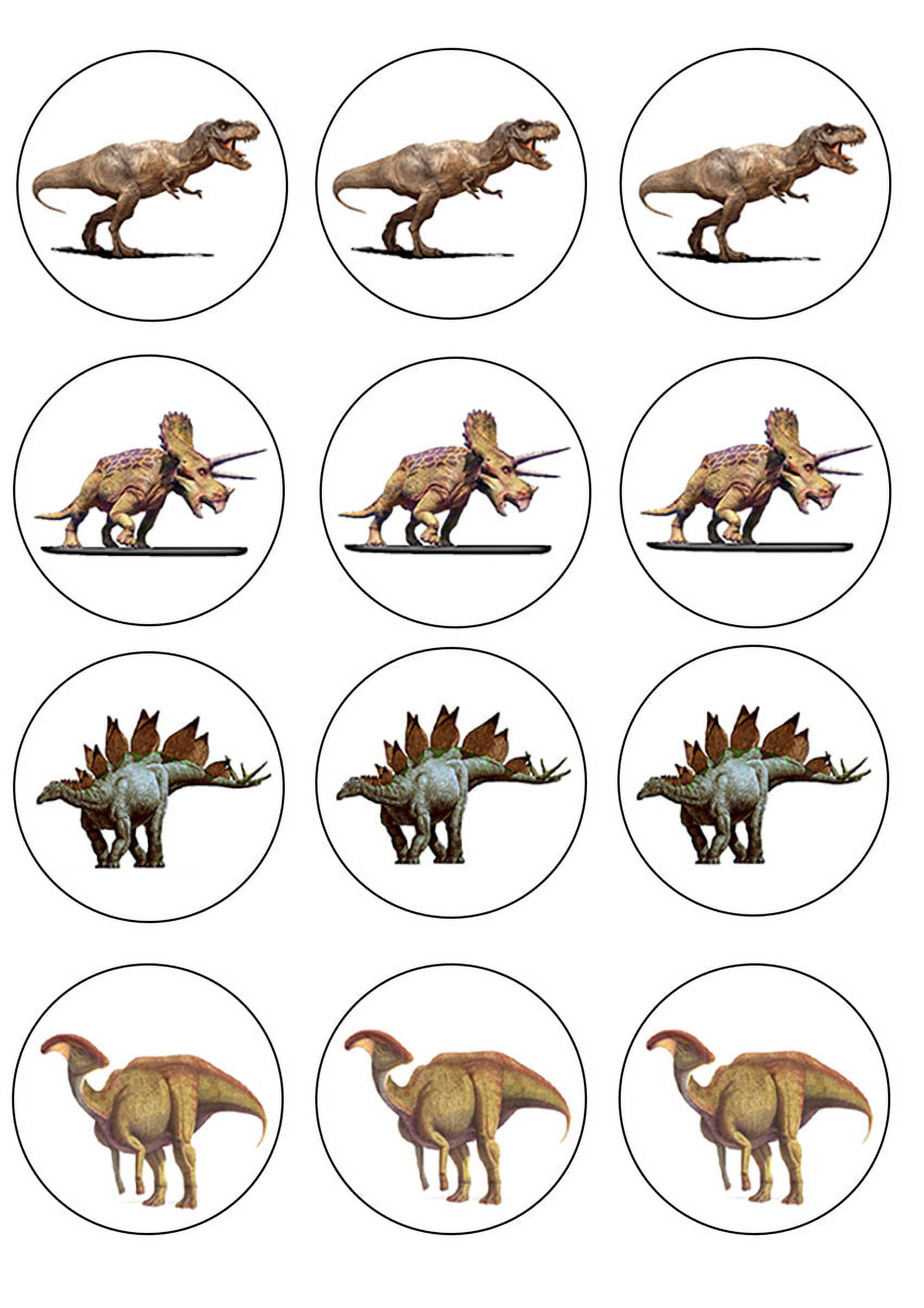 dinosaurs-tyrannosaurus-rex-triceratops-stegosaurus-edible-cupcake-topper-images-abpid14798-walmart-com for Dinosaur Cupcake Toppers Printable Free Dinosaurs Tyrannosaurus Rex Triceratops Stegosaurus Edible Cupcake Topper Images ABPID14798 - Walmart.com for Dinosaur Cupcake Toppers Printable Free