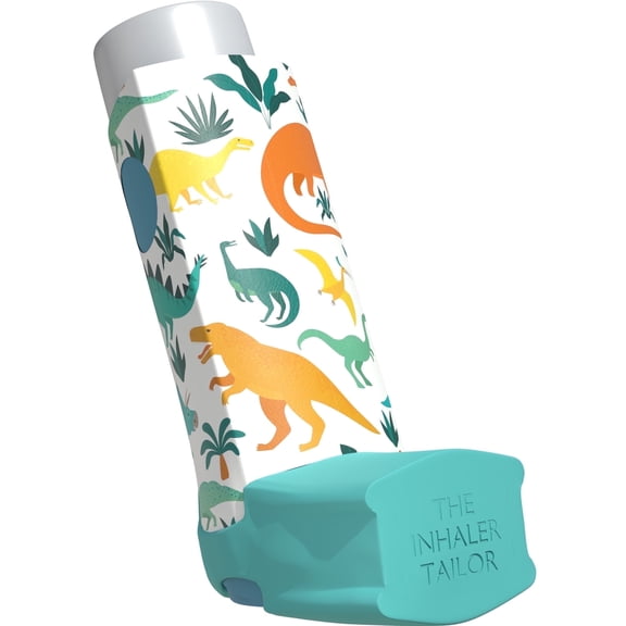 The Inhaler Tailor Classic Size Dinosaurs Inhaler Case, Inhaler Not Included
