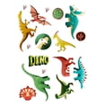 thumbnail image 1 of Dinosaurs Wall Decals Fluorescence Stickers for Baby Nursery Childrens Bedroom, 1 of 6