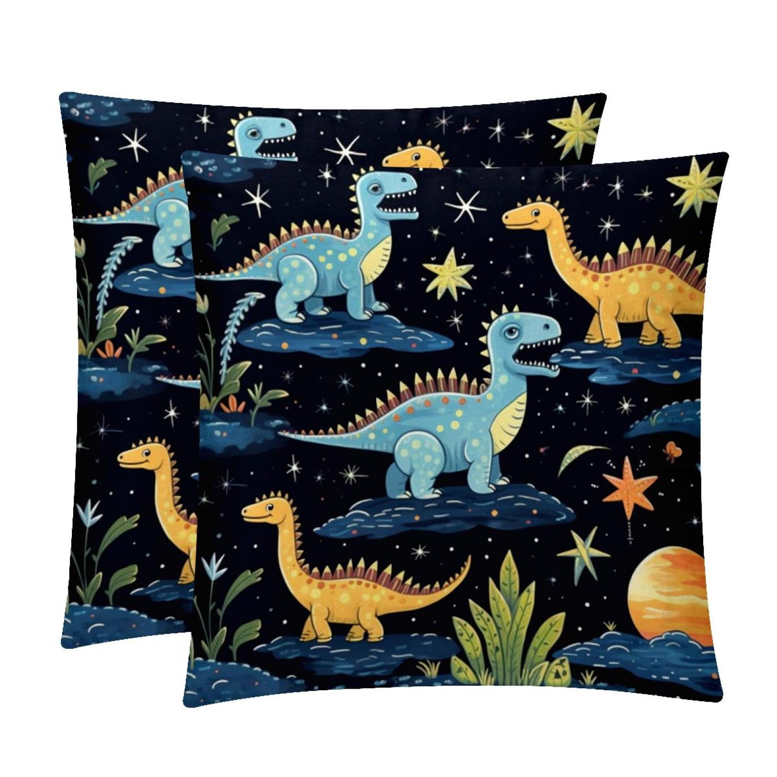 Dinosaurs under the Stars Pattern Elevate Your Home Decor with