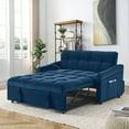 Dinosisco Pull Out Sofa Bed, Loveseat Sleeper with USB/TypeC, Adjust