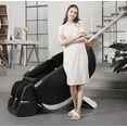 thumbnail image 1 of Dinosisco Zero Gravity Full Body Massage Chair, Faux Leather Movable Recliner, Black, 1 of 5