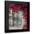 thumbnail image 1 of Dinosmichail 13x18 Black Modern Framed Museum Art Print Titled - Beautiful Antique Doorway, 1 of 5