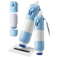 thumbnail image 1 of 2-in-1 Thermal Paper Privacy Wipe Box Cutter, Thermal Ink Remover, Label Correction Marker with Mini Box Cutter, 1 of 8