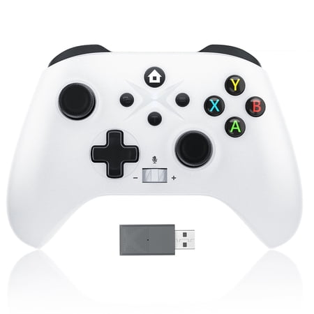 Dinosoo Xbox Wireless Controller Replacement for Xbox One, Xbox Series X&S, Xbox One X&S, PC Windows 10 and Above - White
