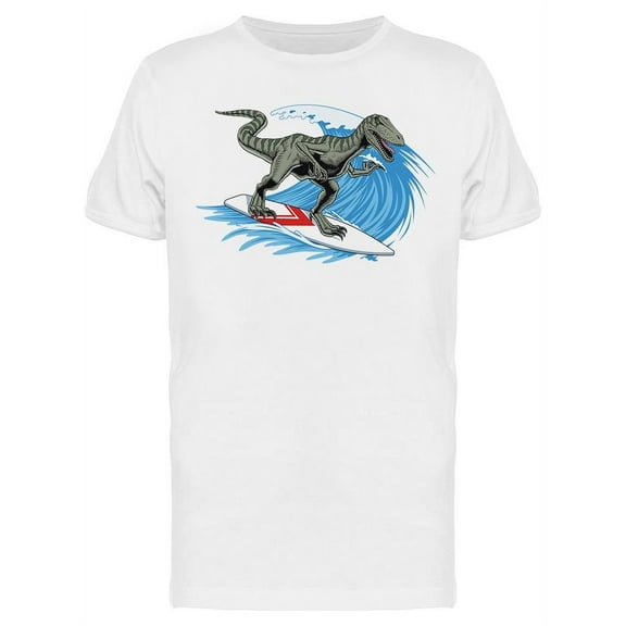 Dinosurfer T-Shirt Men -Image by Shutterstock, Male Small