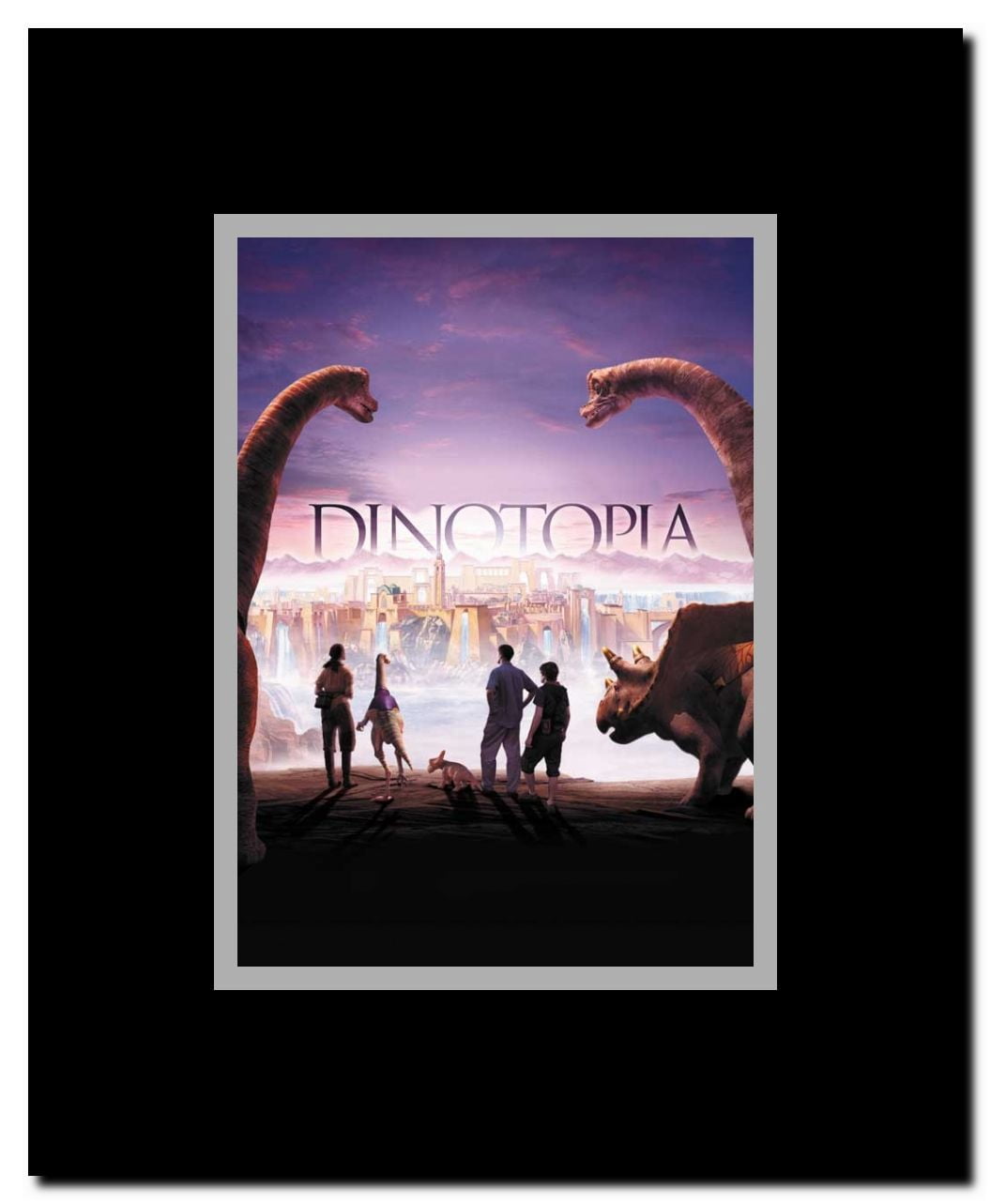 Dinotopia Framed Movie Poster