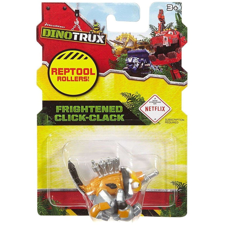 Dinotrux Reptool Rollers Frightened Click-Clack Figure - Walmart.com