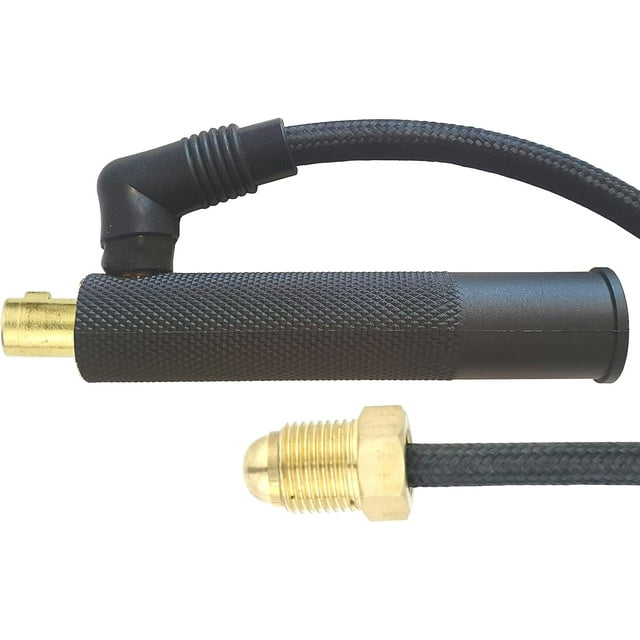 Dinse 1025 Plug, 3/8"24 Cable Conection, with 18" gas hose and 5/8