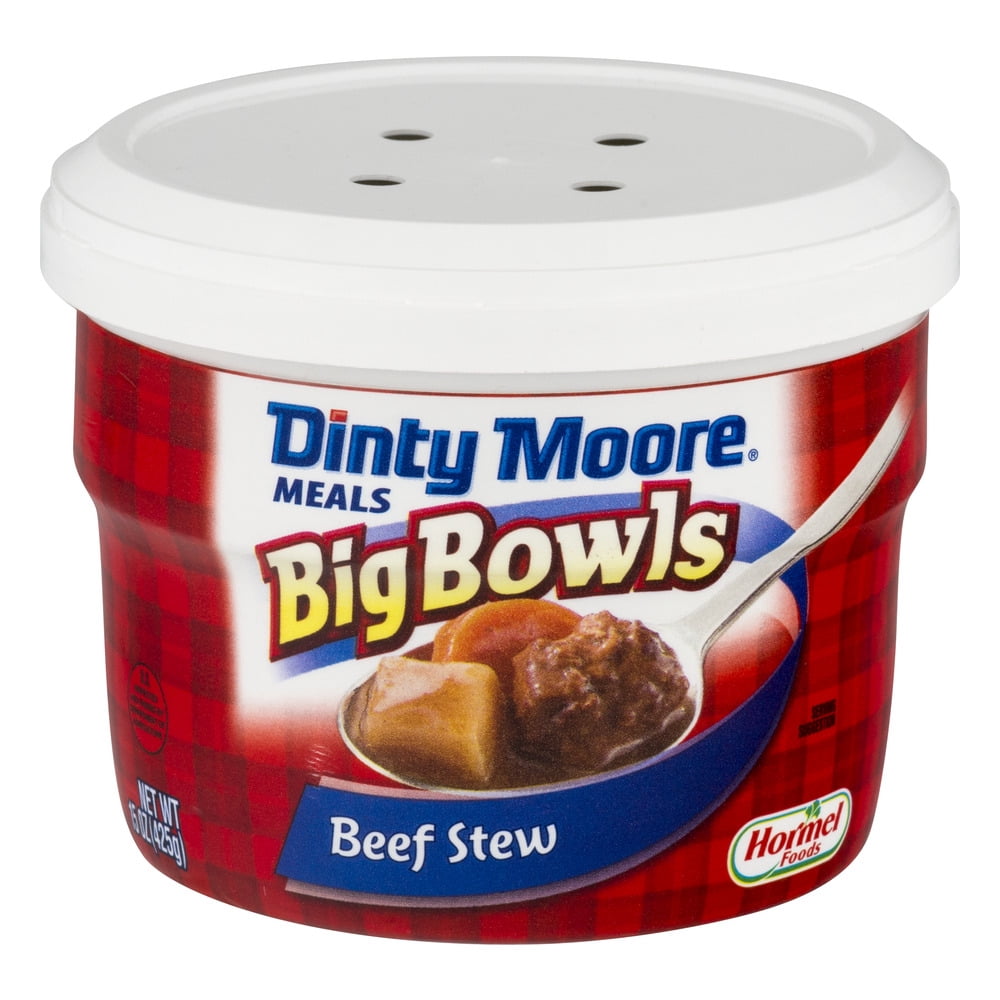 Dinty Moore Beef Stew Big Bowls 15 oz Microwave Bowl