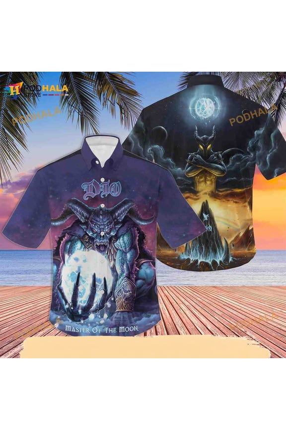 Dio Band The Last In Line 2023 Tour Concert Hawaiian Shirt