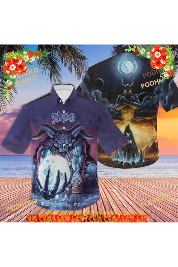 Dio Band The Last In Line 2023 Tour Concert Hawaiian Shirt