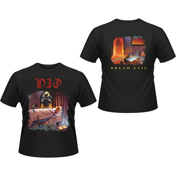 Dio Men's Dream Evil T-Shirt Black Medium | Officially Licensed Merchandise