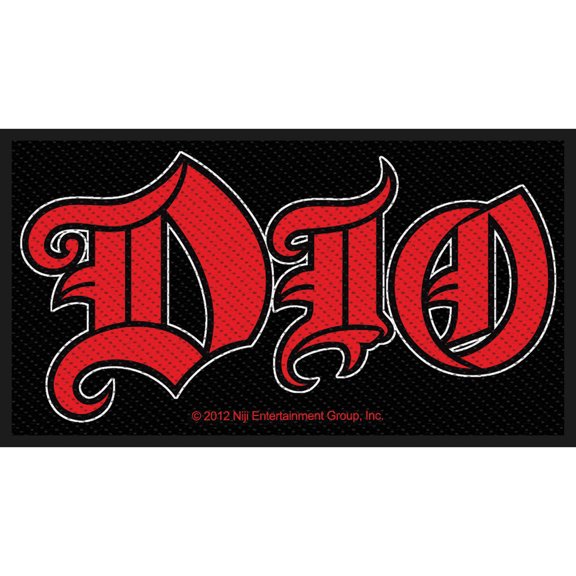 Dio Men's Logo Woven Patch Black