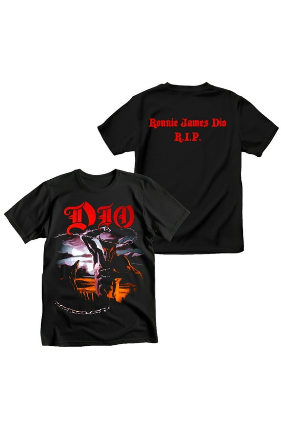 Dio Men's Murray R.i.p. T-Shirt Black Large | Officially Licensed Merchandise