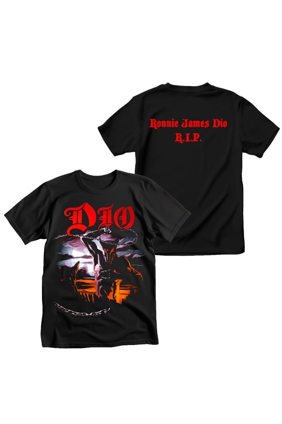 Dio Men's Murray R.i.p. T-Shirt Black X-Large | Officially Licensed Merchandise