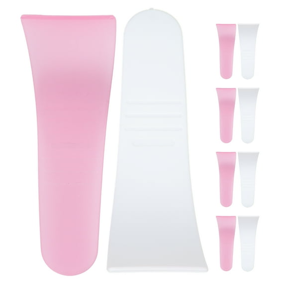 Dioche 10pcs Depilatory Cream Spatula Stick Home Salon Facial Mask Applicator Scraper Beauty Tools,Mask Scraper