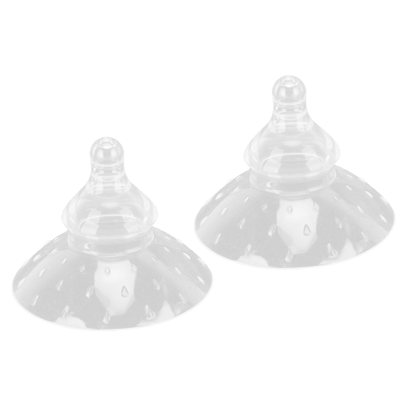 Dioche 2pcs Nipple Shields ABS Silicone Contact Shields Nipple