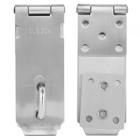 Dioche Gate Bolt Lock, Heat‑ Door Hasp, Security Door Lock, Door Clasp, Access Control Cupboards Storage Containers For Drawers Cabinets