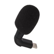 Dioche Mini Type C Plug And Play Microphone,Mini Plug And Play USB C Mic,Type C Plug Smartphone Video Mini Microphone Mobile Phone Omnidirectional High Sensitivity 90  Angle Plug And Play Mic