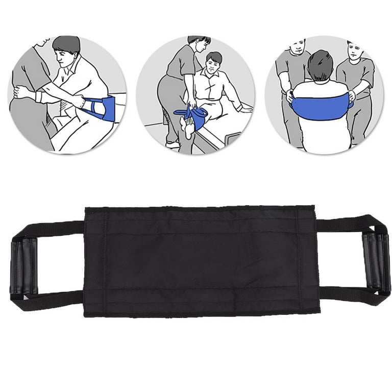Dioche Padded Bed Transfer Nursing Sling for Patient, Elderly Safety  Lifting Aids Home Bed Assist Handle Back Lift Mobility Belt for Patient